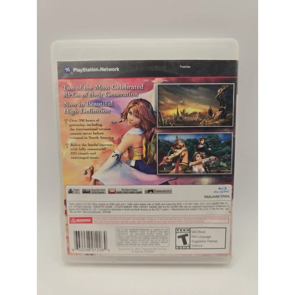 Final Fantasy X/X-2 HD Remaster (Sony PlayStation 3, 2014)